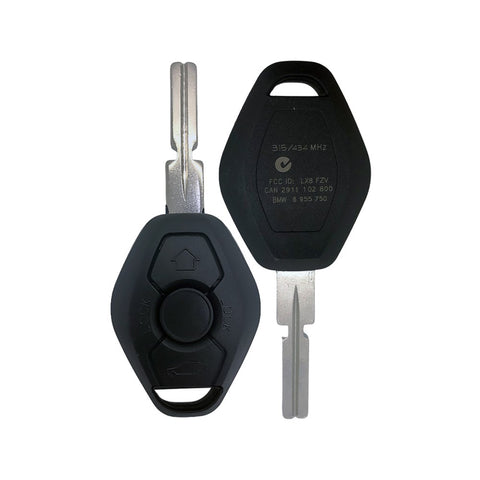 1999-2009 BMW 5 Series 6 Series 7 Series Z3 Series HU58 (EWS) Remote Head Key - FCC ID: LX8 FZV - ZIPPY LOCKS