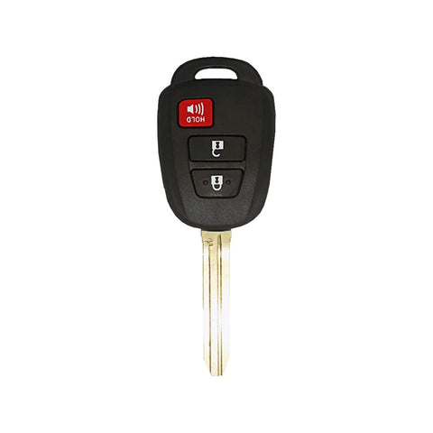 Toyota RAV4/Prius C/V 2013+ 3-Button Remote Head Key