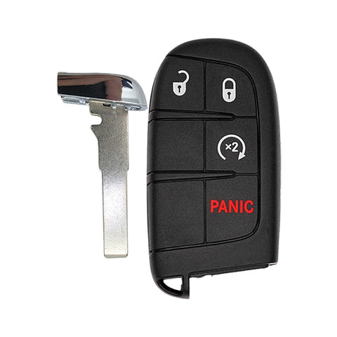 Jeep Renegade 2015-2021 4-Btn Smart Key (M3N-40821302, AES) - ZIPPY LOCKS