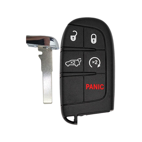 Jeep Compass 2017-2022 5-Btn Smart Key w/ Hatch (M3N-40821302, AES) - ZIPPY LOCKS