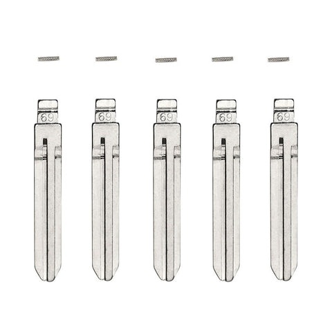 5-Pack GM B110 Flip Key Blade w/ Roll Pins for Xhorse Remotes - ZIPPY LOCKS