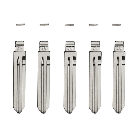 5-Pack Hyundai/Kia HY17 Flip Key Blade w/ Roll Pins for Xhorse Remotes - ZIPPY LOCKS