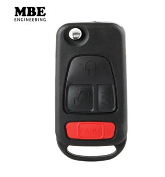 Mercedes SL 1999-2001 4-Btn Remote Head Flip Key—PCF7935 (MBE)