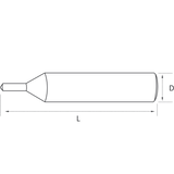 Universal Grade Carbide 0.94mm Tracer Point (RAISE) - ZIPPY LOCKS