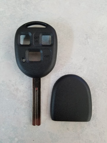 1998-2010 Lexus Rugged 3 Button Remote Key Shell SHORT Blade - ZIPPY LOCKS