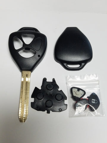 2006-2015 Toyota 3-Button Remote Head Key Shell - ZIPPY LOCKS