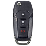 2015-2017 Ford F-Series, Explorer 3 Btn Flip Key Remote R8130 / FCC: NSF-A08TAA - ZIPPY LOCKS