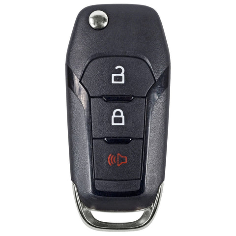 2015-2017 Ford F-Series, Explorer 3 Btn Flip Key Remote R8130 / FCC: NSF-A08TAA - ZIPPY LOCKS