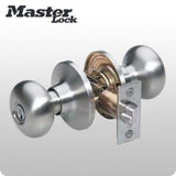 Master Lock - Grade 3 - Biscuit Style Knob - ENTRY- KW1/SC1 Keyway - ZIPPY LOCKS