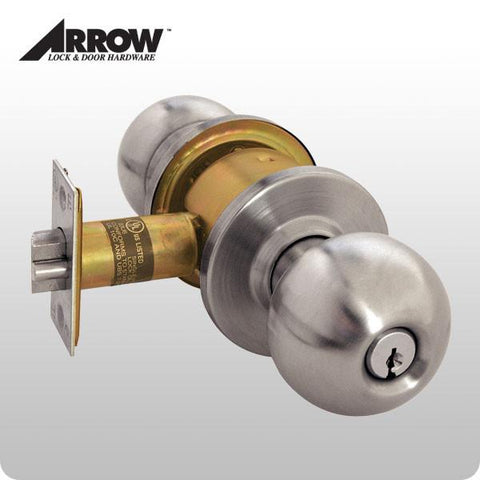 Arrow - Grade 2 - Door Knob Lockset - Storeroom - ZIPPY LOCKS