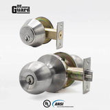 De Guard - Grade 3 - Combonation Knob and Dead Bolt - ZIPPY LOCKS