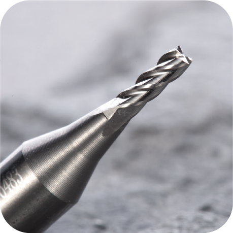 Universal Grade Carbide 2.5mm End Mill Cutter (RAISE) - ZIPPY LOCKS