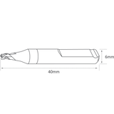 Universal Grade Carbide 3mm End Mill Cutter (RAISE) - ZIPPY LOCKS