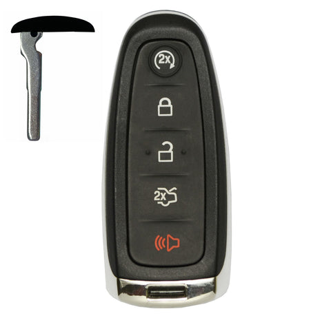 2012-2018 Ford Focus, Escape, C-Max 5 Btn Remote w/ High Security Insert 164-R7995 / FCC: M3N5WY8609 - ZIPPY LOCKS