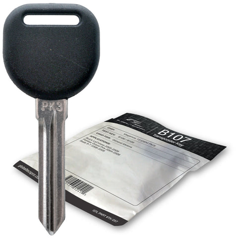 GM B107 / PT04 Transponder Key (GTL) - ZIPPY LOCKS