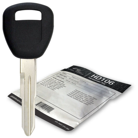 Honda HD106 Transponder Key (GTL) - ZIPPY LOCKS