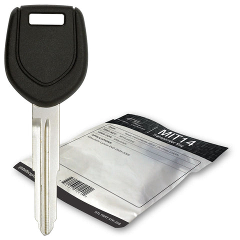 Mitsubishi MIT14 Transponder Key (GTL) - ZIPPY LOCKS