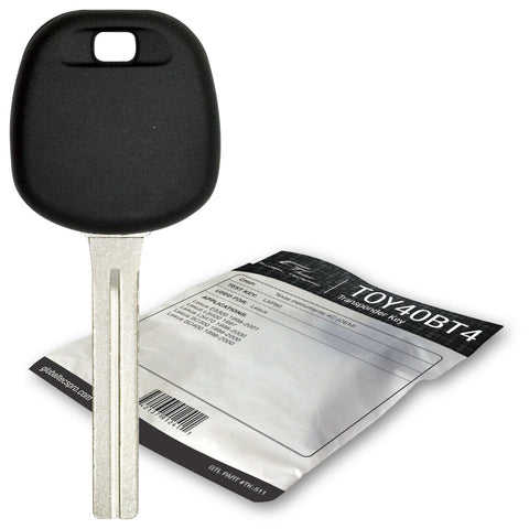 Toyota TOY40BT4 Transponder Key Long Blade (GTL) - ZIPPY LOCKS