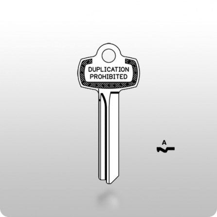 Best IC Core Keys - BA (A1114BA / 1A1BA1)—DUPL PROHIBITED - ZIPPY LOCKS