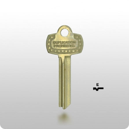 Best IC Core Keys - E (A1114E / 1A1E1)—DUPL PROHIBITED - ZIPPY LOCKS