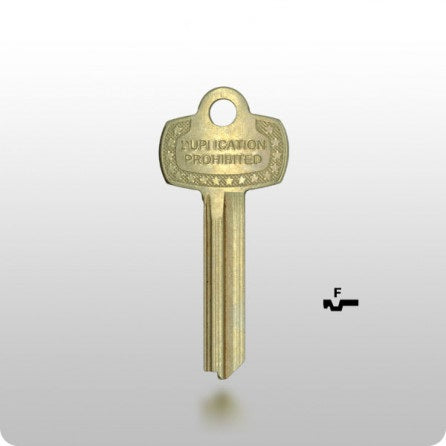 Best IC Core Keys - F (A1114F / 1A1F1)—DUPL PROHIBITED - ZIPPY LOCKS