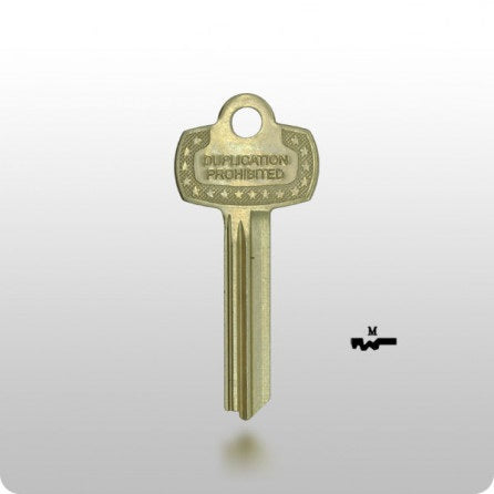 Best IC Core Keys - M (A1114M / 1A1M1)—DUPL PROHIBITED - ZIPPY LOCKS