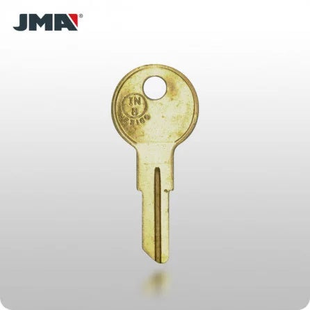 IN8 / 1054G Ilco 5-Wafer Cabinet Key - Brass (JMA ILC-7DE) - ZIPPY LOCKS