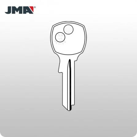 NA12 / 1069LB National 5-Pin Cabinet Key - Brass (JMA NTR-2DE) - ZIPPY LOCKS