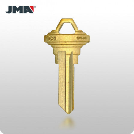 SCHLAGE / SC1 Key- Brass - ZIPPY LOCKS