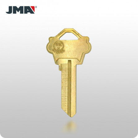 WK2 / 1175N Weslock Key - Brass (JMA WES-1DE) WK2 / 1175N Weslock Key - Brass (JMA WES-1DE) - ZIPPY LOCKS