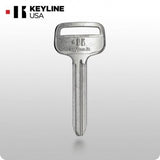 Toyota TR47 / X217 Mechanical Key - SMALL HEAD - ZIPPY LOCKS