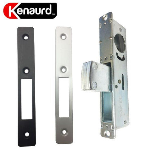 Narrow-Stile 31/32" DeadBolt Lock Body - w/ 2 Faceplates - ZIPPY LOCKS