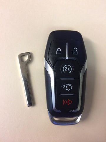 2013-2017 Ford Mustang 5 Btn Proximity Remote w/ Key Insert 164-R8119 FCC: M3N-A2C31243300 - ZIPPY LOCKS