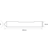 Universal Grade Carbide 0.8mm (95°) Tracer Point (RAISE) - ZIPPY LOCKS