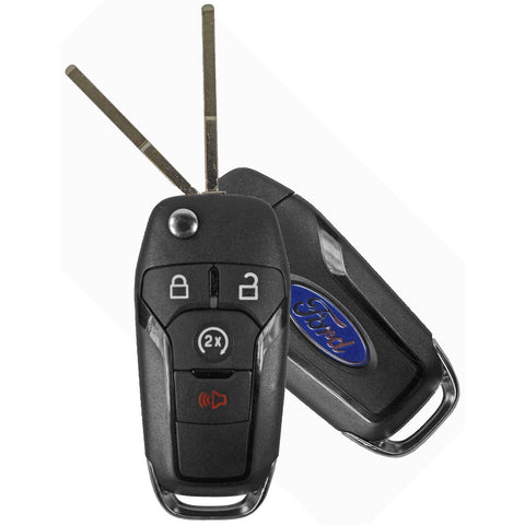 2015-2019 Ford Explorer, F150 4 Btn Flip Key Remote R8134 / FCC ID: N5F-A08TDA - ZIPPY LOCKS