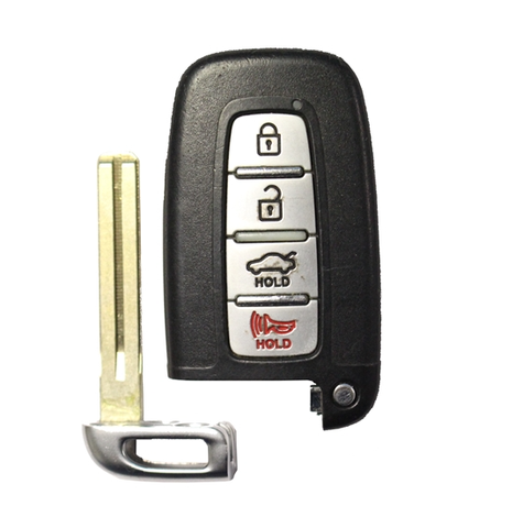 2009-2016 Hyundai, Kia 4 Btn Proximity Remote w/ Insert - FCC: SY5HMFNA04 - ZIPPY LOCKS