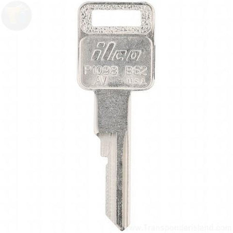 GM B62 / P1098AV Mechanical Key (for S/S VATS) - ZIPPY LOCKS