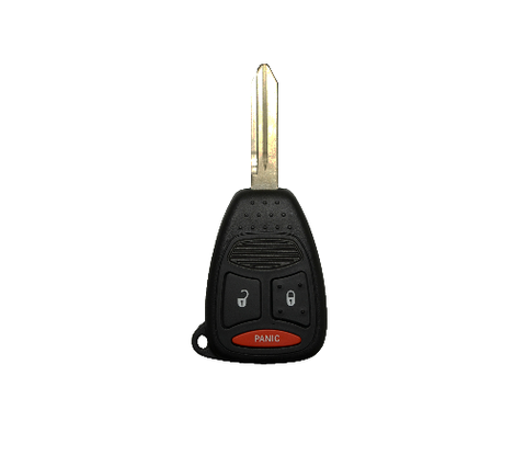 2005-2011 Dodge, Mitsubishi FCC: KOBDT04A Dakota, Raider, Durango 3 Btn Remote Head Key Non-Transponder- FCC ID: KOBDT04A - ZIPPY LOCKS