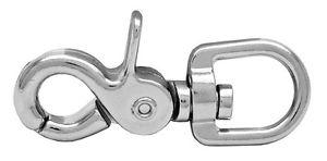 Trigger Snap Swivel Eye 5/8 Inch eye Nickel Plated Zinc - ZIPPY LOCKS