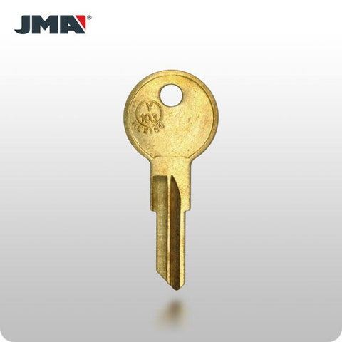 Bargman / Yale K1122B / Y103 / IN25 RV Key - ZIPPY LOCKS