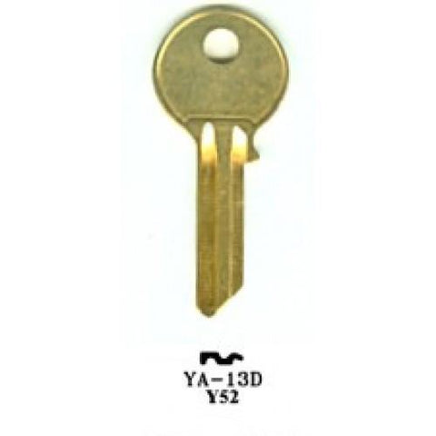 Y52 / 997E / YA-3 / YA-13D YALE Key Blank (JMA YA-13DE) - ZIPPY LOCKS